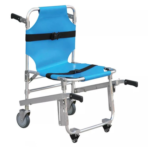SuperOrtho Stair Climbing Wheelchair for disabled 4 wheels Blue ΚΑΘΙΣΜΑ ΦΟΡΕΙΟ ΑΜΑΞΙΔΙΟ ΚΑΡΕΚΛΑ ΜΕΤΑΦΟΡΑΣ ΑΣΘΕΝΩΝ ΑΛΟΥΜΙΝΙΟΥ 